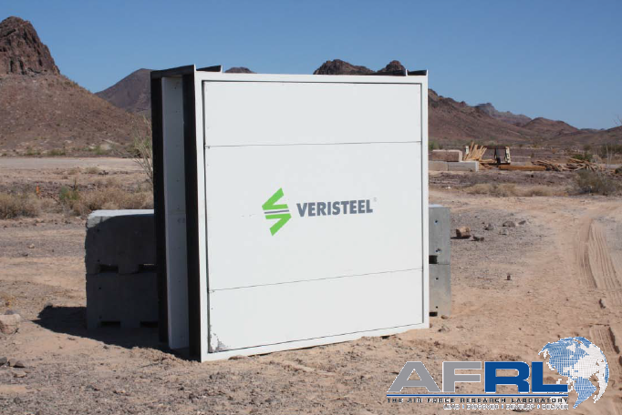 Overhead Protection System pre-test Yuma Air Force Base